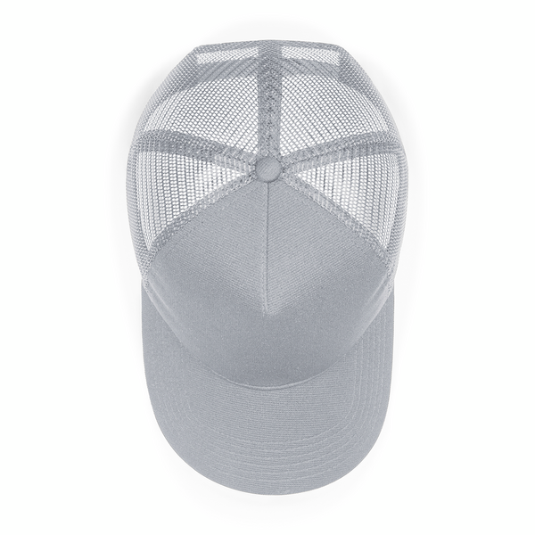Truckerka Snapback z Siateczką - Light Grey