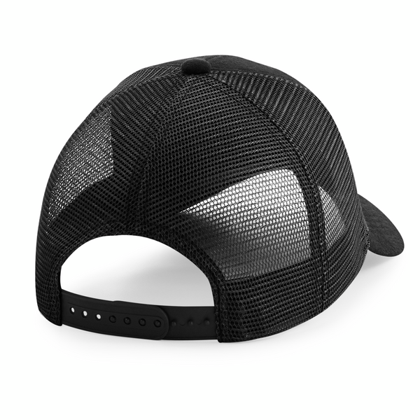 Czapka Trucker z Poliesteru Snapback - Black