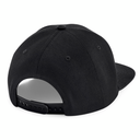 Czapka snapback 6-panelowa z płaskim daszkiem - Black