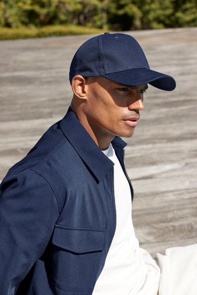 Czapka bawełniana 6-panelowa z regulacją - French Navy