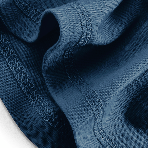 Komin z wełny merynosów - Steel Blue