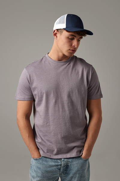 Czapka trucker z siateczką i zapięciem snapback - Olive Green