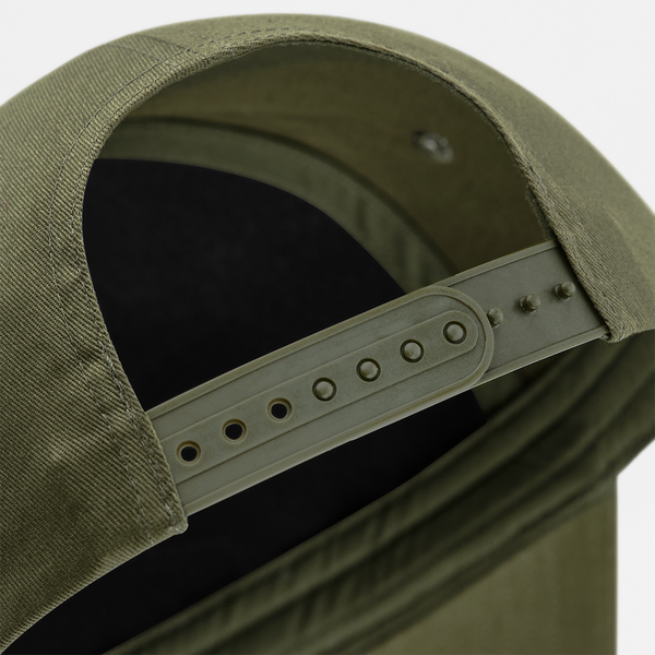Czapka 5‑panelowa z wymienną naszywką - Military Green