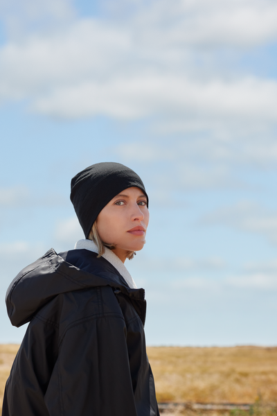 Czapka merino dwuwarstwowa - Military Green