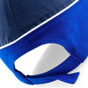 Czapka pięciopanelowa z zapięciem na rzep - French Navy & Bright Royal