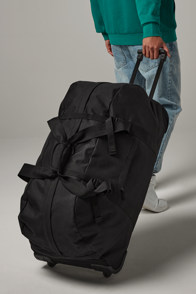 Torba Podróżna na Kółkach 96L - Black