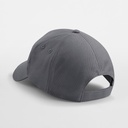 Czapka 5-panelowa bawełniana z rzepem - Graphite Grey