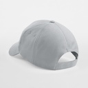 Czapka 5-panelowa bawełniana z rzepem - Light Grey