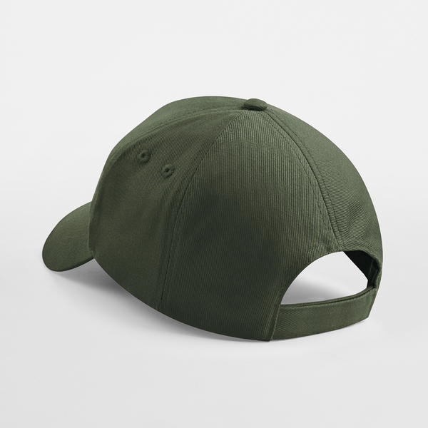 Czapka 5-panelowa bawełniana z rzepem - Olive Green