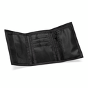 Portfel zapinany na rzep z kieszenią na monety - Black