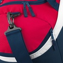 Torba sportowa 54L z kieszeniami - French Navy & Classic Red