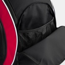 Plecak sportowy 21L z odblaskami - Black & Classic Red