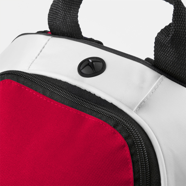 Plecak sportowy 21L z odblaskami - Classic Red & Black