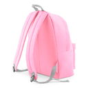 Plecak dziecięcy 12L z kieszenią - Classic Pink & Light Grey