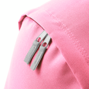 Plecak dziecięcy 12L z kieszenią - Classic Pink & Light Grey