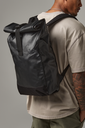 Plecak miejski roll-top 15L - Black