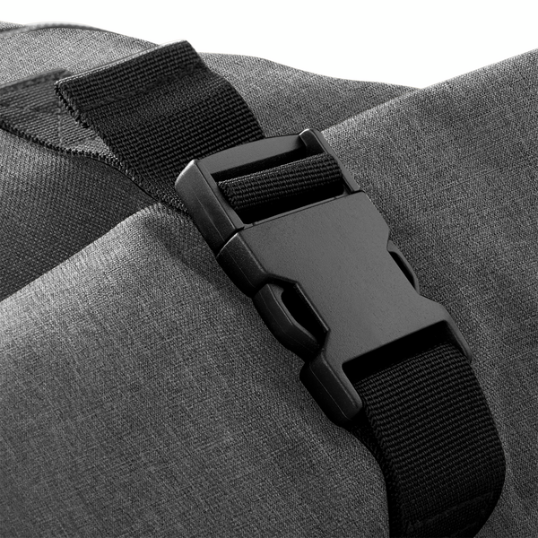 Plecak Roll-Top 20L z Kieszenią na Laptopa - Grey Marl & Black