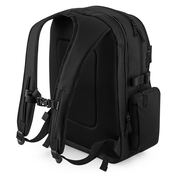 Plecak Old School na Laptopa 17” z Mocowaniem na Deskę - Black