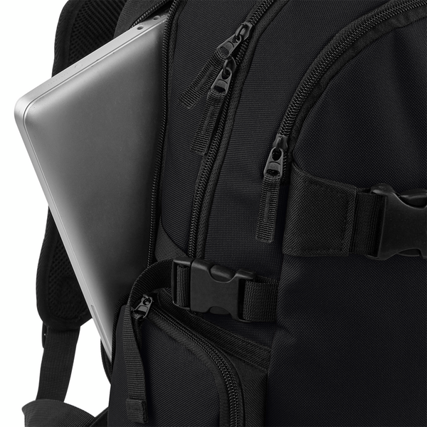 Plecak Old School na Laptopa 17” z Mocowaniem na Deskę - Black