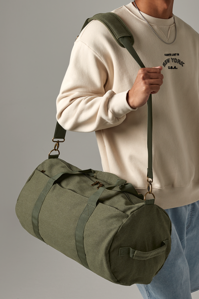 Torba płócienna beczkowa 24L - Vintage Military Green