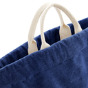 Workoplecak bawełniany denim - Denim Blue