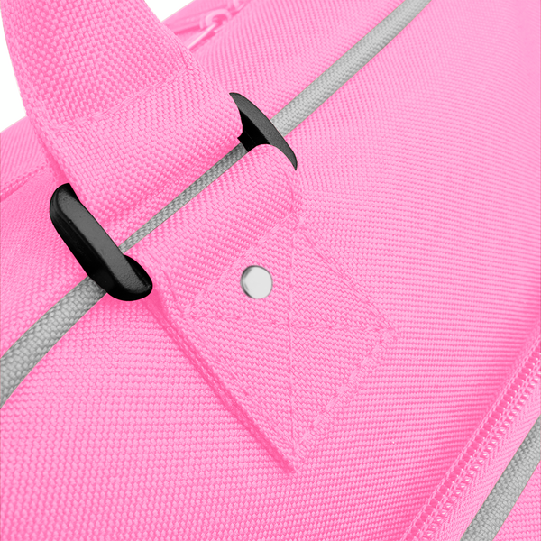 Torba Dziecięca Retro na Ramię - Classic Pink & Light Grey