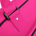 Torba Dziecięca Retro na Ramię - Fuchsia & Black