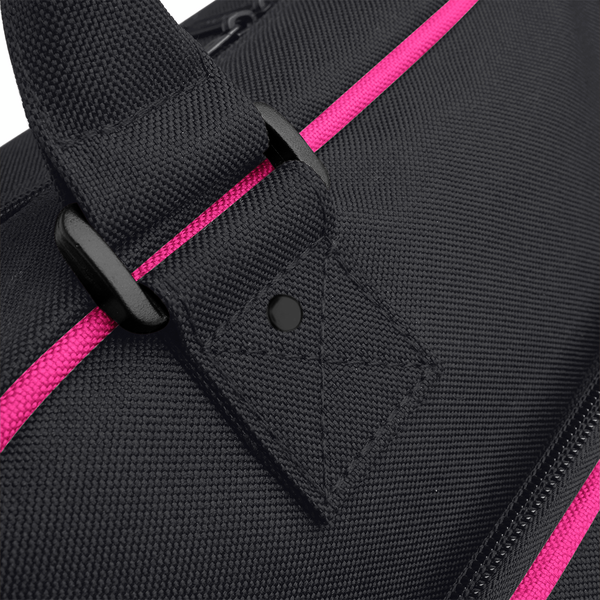 Torba Dziecięca Retro na Ramię - Black & Fuchsia