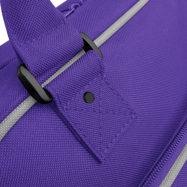Torba Dziecięca Retro na Ramię - Purple & Light Grey