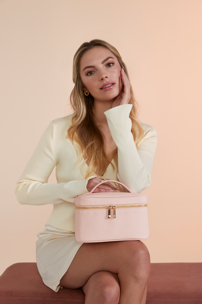 Kosmetyczka z ekoskóry 4L - Soft Grey