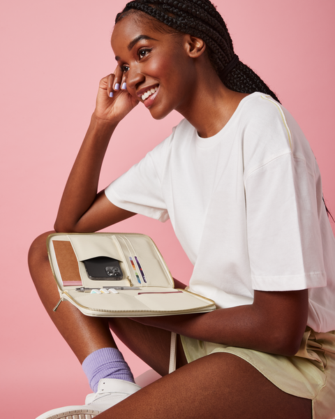 Organizer Podróżny na Akcesoria i Tablet - Soft Grey