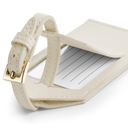 Zestaw Podróżny dwuczęściowy ze skóropodobnym wykończeniem - Oyster