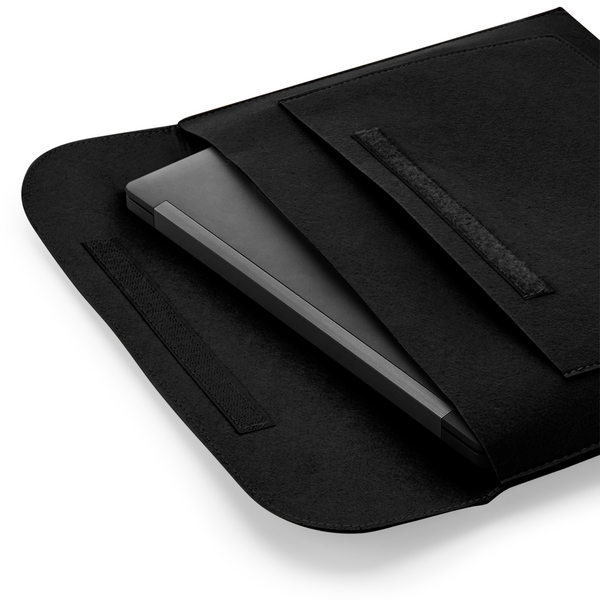 Filcowe etui na laptopa i dokumenty 15,6" - Black