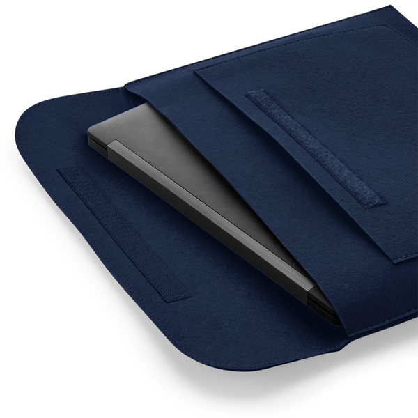 Filcowe etui na laptopa i dokumenty 15,6" - Navy