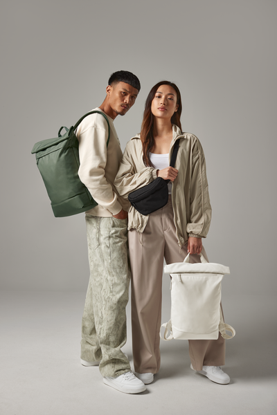 Plecak miejski roll-top wodoodporny 15,6" - Black