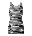 Top damski - camouflage gray - a