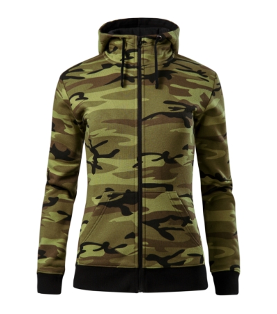 Bluza damska - camouflage green - a