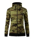 Bluza damska - camouflage green - a