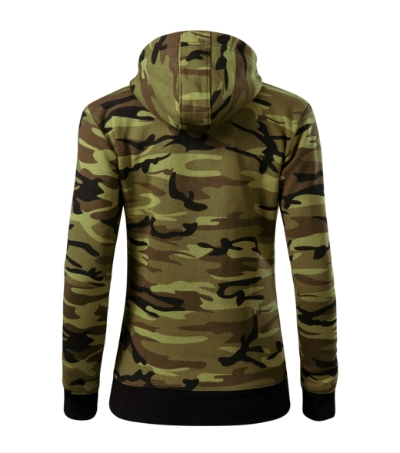 Bluza damska - camouflage green - b