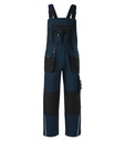 Spodnie robocze ogrodniczki męskie - granatowy - a