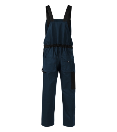 Spodnie robocze ogrodniczki męskie - granatowy - b