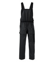 Spodnie robocze ogrodniczki męskie - ebony gray - b