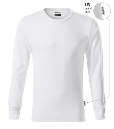 Koszulka unisex - biały 00 (brand label) - A