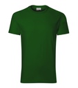 Koszulka męska - zieleń butelkowa - a