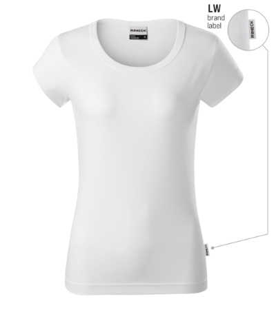 Koszulka damska - biały 00 (brand label) - A