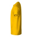 Koszulka męska - żółty - e