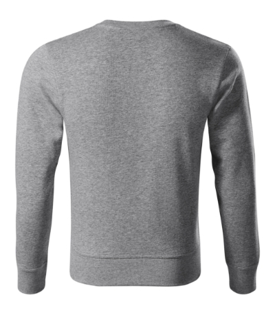 Bluza unisex - ciemnoszary melanż - b