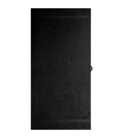 Ręcznik duży unisex - czarny - a