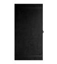 Ręcznik duży unisex - czarny - a