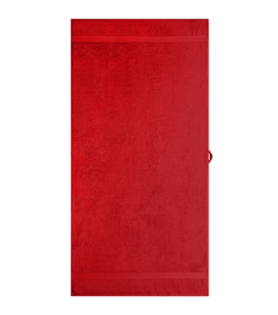 Ręcznik duży unisex - czerwony - a